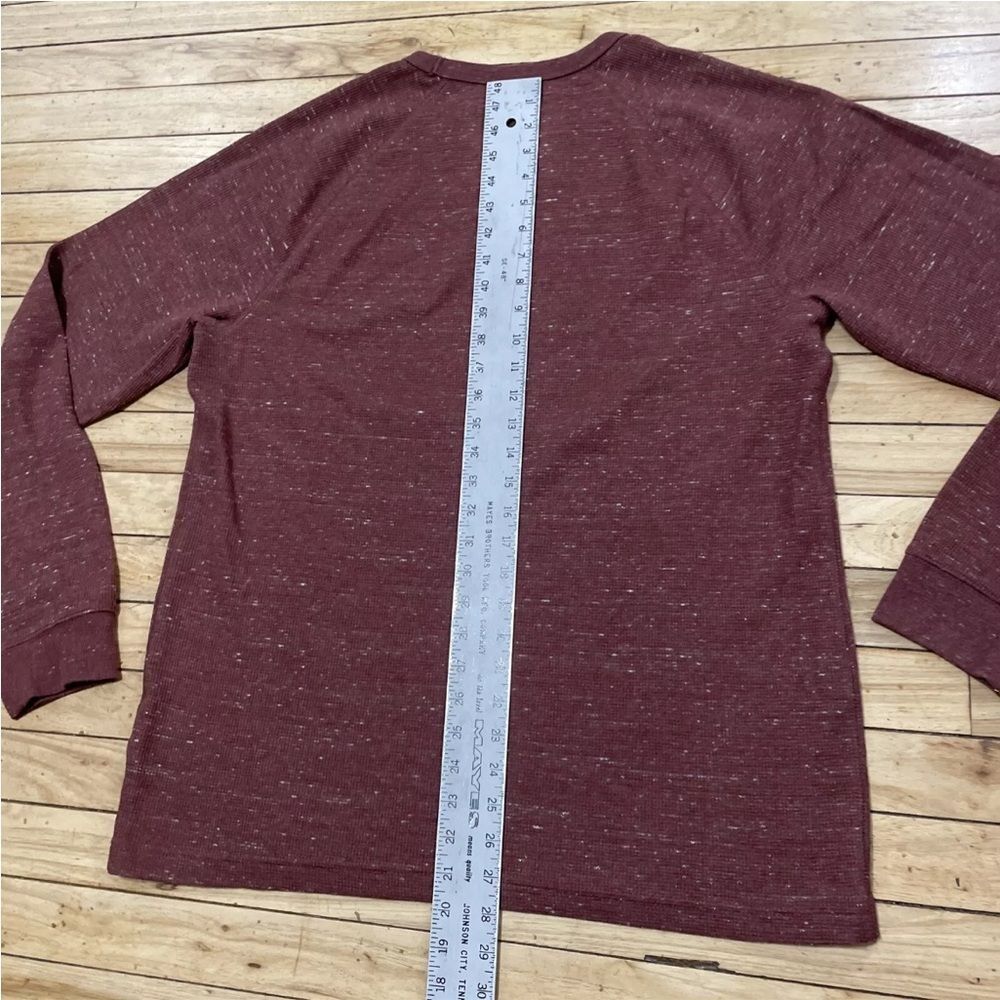 Sonoma Pique Knit Sweater Men XL Red Burgundy Sunshine Graphic Outdoor Active XL - Picture 5 of 16